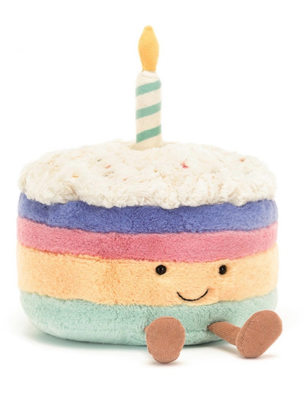 Jellycat Amuseables Rainbow Birthday Cake Medium